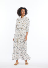 Load image into Gallery viewer, Flower Long Shirt Dress
