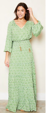 Load image into Gallery viewer, Art Deco Montana Long Dress Long Sleeve
