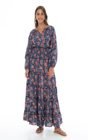 Montana Long Dress - Cotton