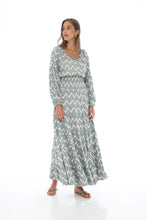 Load image into Gallery viewer, Zig Zag Montana Long Dress
