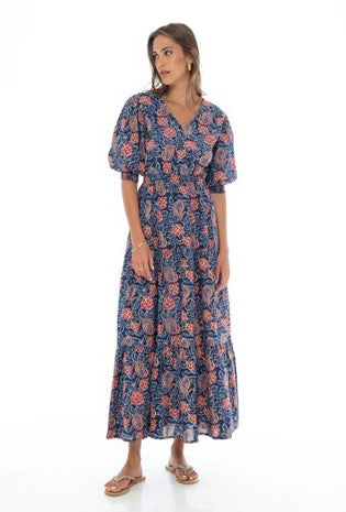 Oasis Modest Long Dress - Cotton